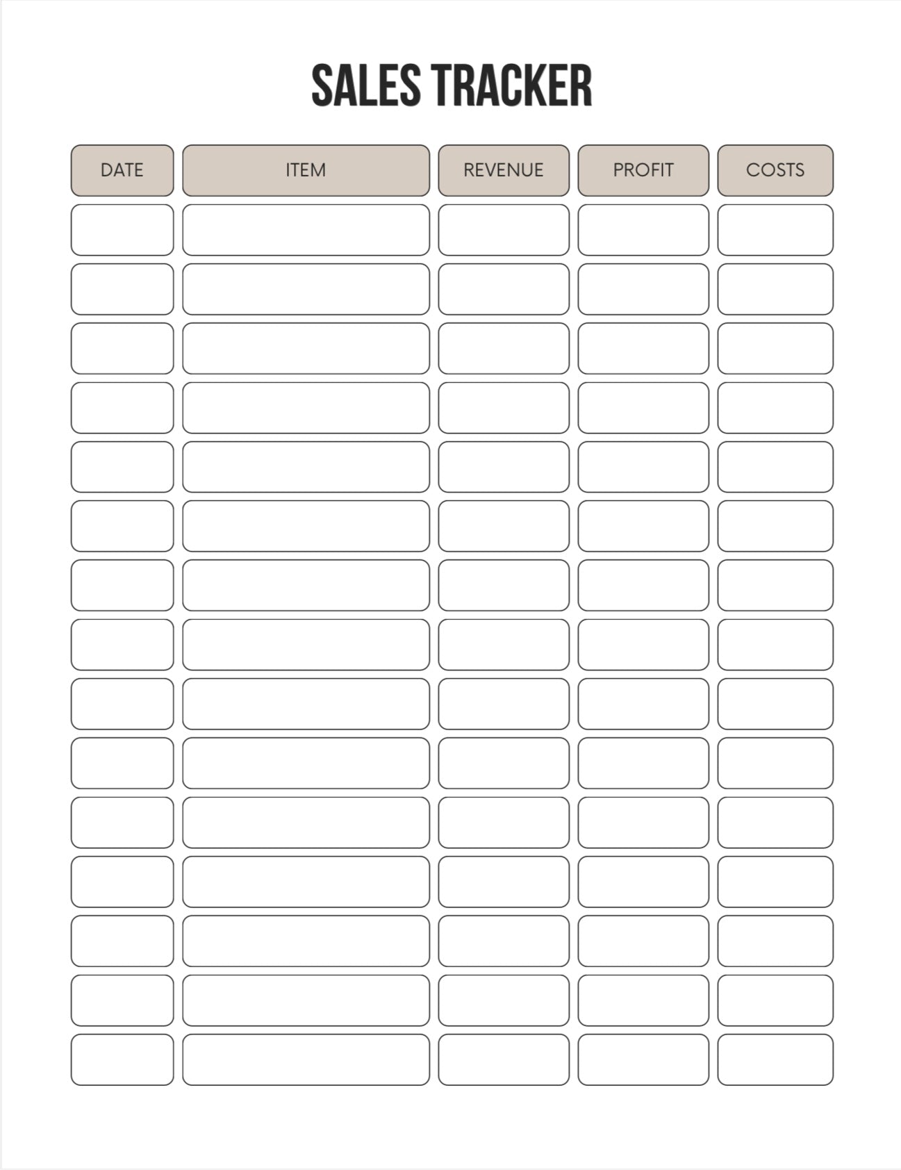 Business Owner Planner~80 Pages